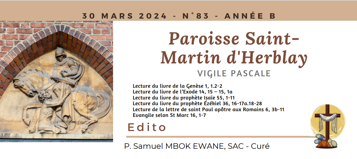 Feuille de messe – 30 mars 2024