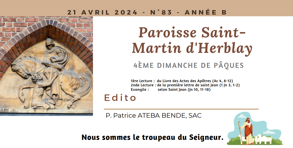 Feuille de messe – 21 avril 2024