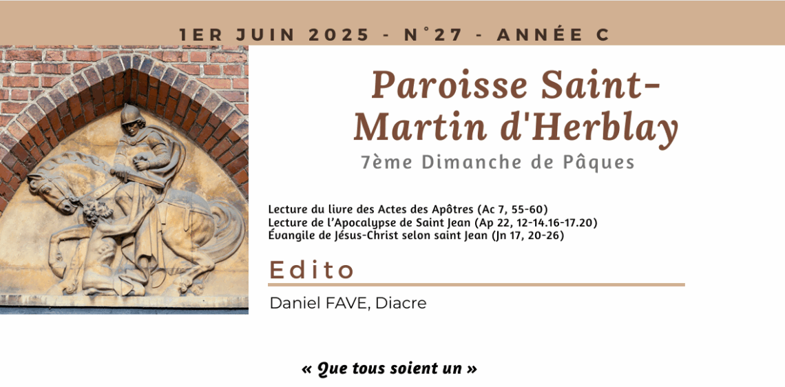 Feuillet d’annonces – 01 juin 2025
