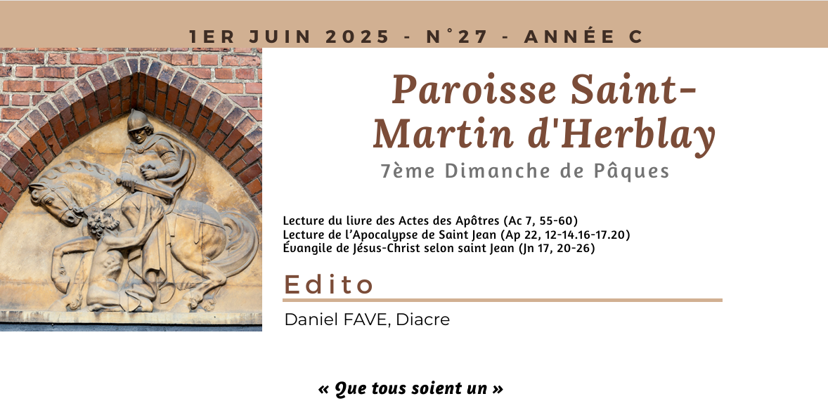 Feuillet d’annonces – 01 juin 2025