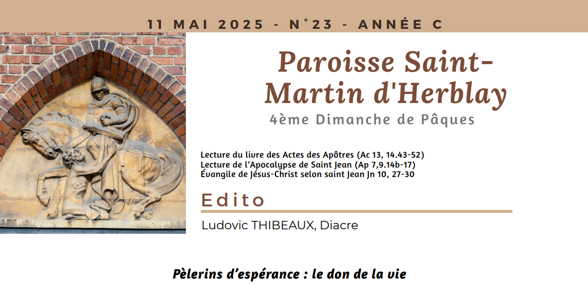 Feuillet d’annonces – 11 mai 2025