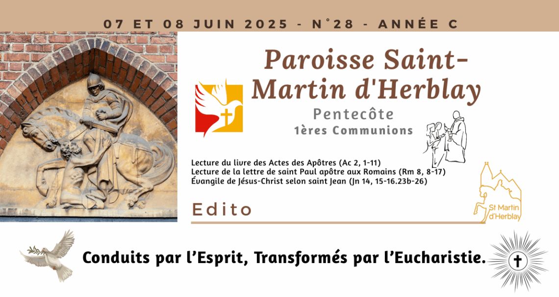 Feuillet de chants – 08 juin 2025