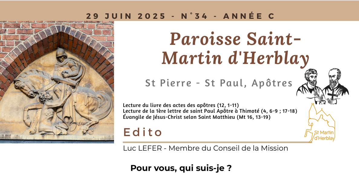 Feuillet d’annonces – 29 juin 2025