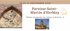 Feuillet d’annonces – 22 septembre 2025