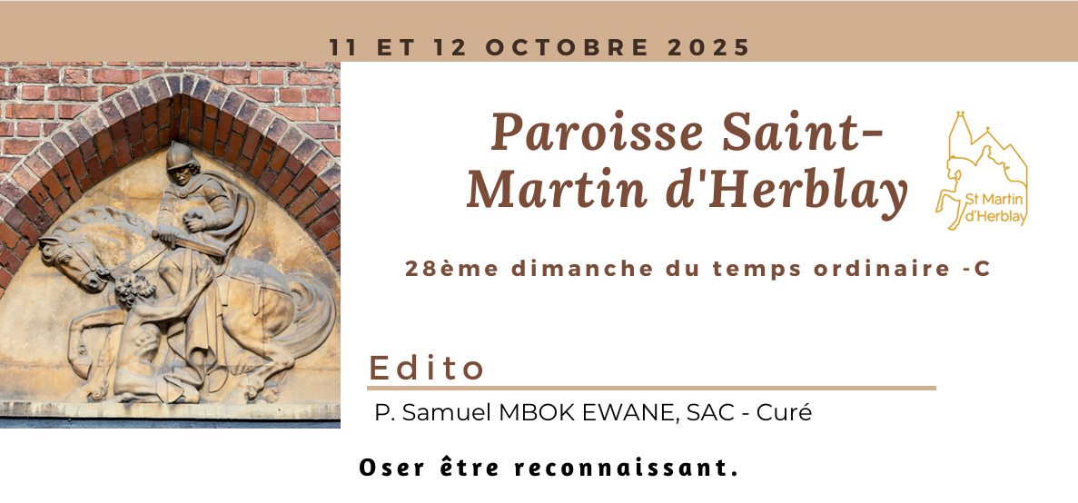 Feuillet d’annonces – 12 octobre 2025