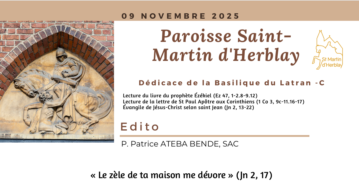 Feuillet d’annonces – 09 novembre 2025