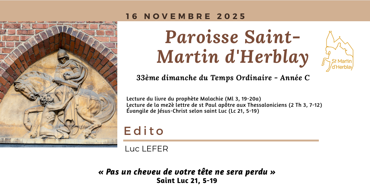 Feuillet d’annonces – 16 novembre 2025