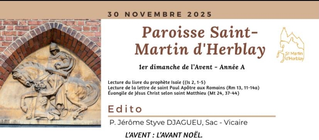 Feuillet d’annonces – 30 novembre 2025
