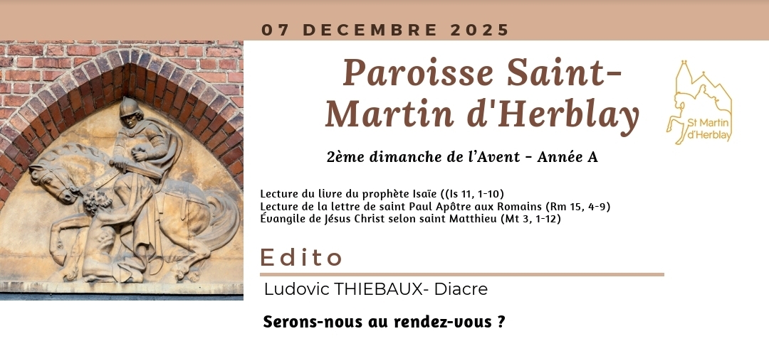 Feuillet d&rsquo;annonces – 07 décembre 2025