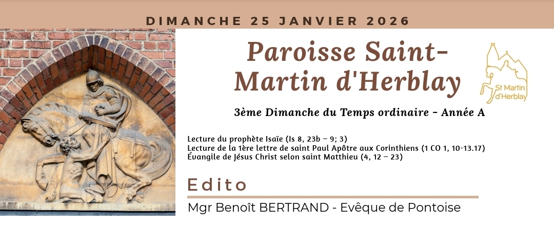Feuillet de chants – 25 janvier 2026