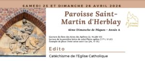 feuillet de chants – 26 avril 2026