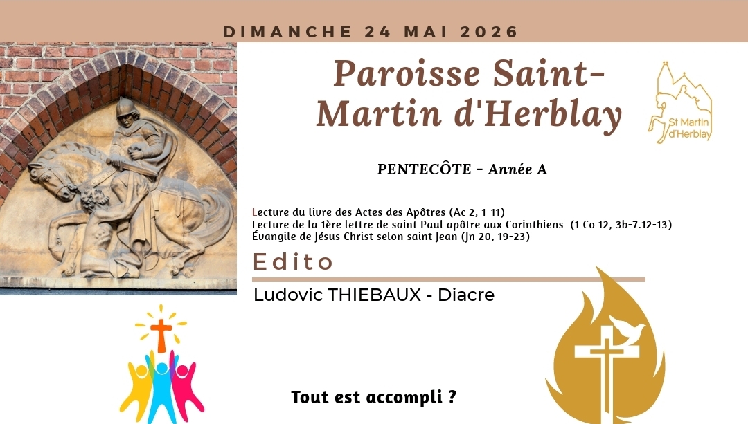 Feuillet de chants – 24 mai 2026