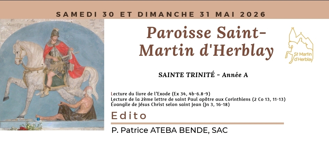Feuillet d&rsquo;annonces – 31 mai 2026